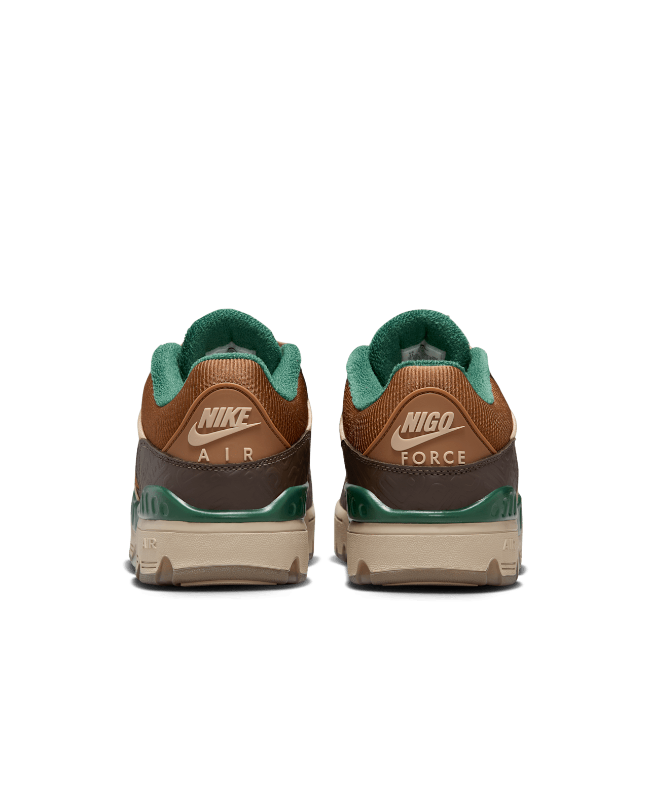 Air Force 3 Low x Nigo „Baroque Brown and Pecan” (HQ0260-201 Air Force 3 Low x Nigo „Baroque Brown and Pecan” (HQ0260-201